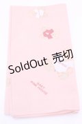 PINK HOUSE / ハンカチーフ  くま柄ピンク O-25-12-18-1020-LO-ZA-IG-OS