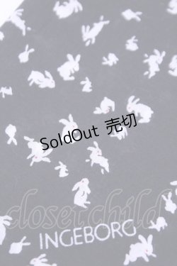 画像2: INGEBORG / ハンカチーフ  うさぎクロ O-25-12-18-1024-LO-ZA-IG-OS