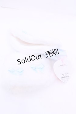 画像3: BABY,THE STARS SHINE BRIGHT / Cherie de Neigeアンクルカバー  シロ×サックス O-25-12-18-1028-BA-ZA-OW-ZT422-F002