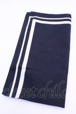 画像2: INGEBORG / ハンカチーフ  ロゴクロ O-25-12-18-1004-LO-ZA-IG-OS