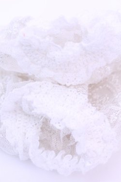 画像3: ATELIER PIERROT / レースカフス  ホワイト O-25-12-18-1031-EL-ZA-OW-OS