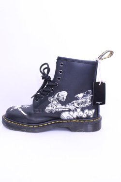 画像11: Dr.Martens （Getta Grip） / ×RICK GRIFFIN 1460 8ホールブーツ UK7 ブラック O-25-12-18-1032-PU-SH-IG-OS