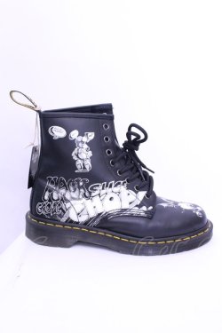 画像13: Dr.Martens （Getta Grip） / ×RICK GRIFFIN 1460 8ホールブーツ UK7 ブラック O-25-12-18-1032-PU-SH-IG-OS