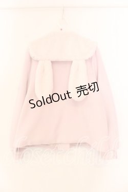 画像4: Amavel / Bunny＆Puppyのうさみみショートコート  ピンク O-25-12-18-068-CA-CO-IG-OS