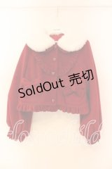 To Alice / ヴィンテージドールショートコート  アカ×シロ O-25-12-18-069-LO-CO-IG-OS