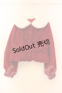 To Alice / ヴィンテージドールショートコート  アカ×シロ O-25-12-18-069-LO-CO-IG-OS