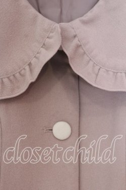 画像2: Amavel / フリル襟コート  ピンク O-25-12-18-071-CA-OP-IG-OS