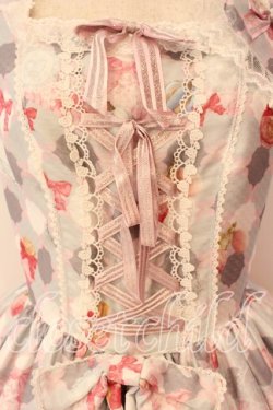 画像2: BABY,THE STARS SHINE BRIGHT / Princess Cosmetics Dreamy Palette柄Heartジャンパースカート  グレー×ピンク O-25-12-18-006-BA-OP-IG-OS