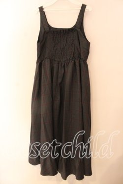 画像3: axes femme / Ｗ釦フィッシュテールジャンパースカート M グレー O-25-12-18-072-AX-OP-OW-OS