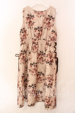 画像3: axes femme / クラシックローズ柄ジャンスカ F キナリ O-25-12-18-074-AX-OP-OW-OS