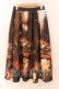 画像3: axes femme Nostalgic / 幻想街柄ロングスカート F ブラウン O-25-12-18-076-LO-SK-OW-OS (3)