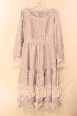 axes femme / SAKURAティアードワンピース F ラベンダー O-25-12-18-085-AX-OP-OW-OS