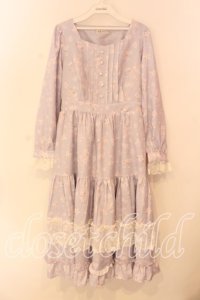 axes femme / SAKURAティアードワンピース F ラベンダー O-25-12-18-085-AX-OP-OW-OS
