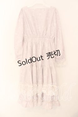 画像3: axes femme / SAKURAティアードワンピース F ピンク O-25-12-18-086-AX-OP-OW-OS