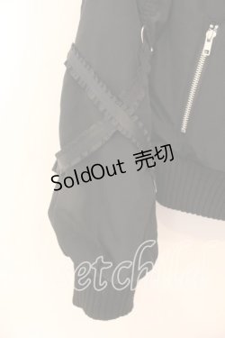 画像2: EATME / uniクロスMA-1  クロ O-25-12-18-008-LO-JA-IG-OS