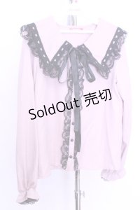 MA*RS / ハートはしごレースブラウス  ピンク O-25-12-18-2038-EL-BL-IG-OS