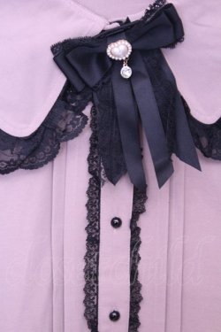 画像2: Rojita / リボンブローチバックレースアップブラウス  ピンク O-25-12-18-2042-LO-BL-IG-OS