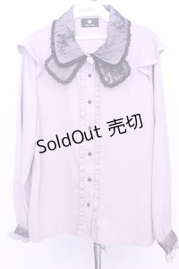 Rojita / 衿レース前立てフリルブラウス  ピンク O-25-12-18-2047-LO-BL-IG-OS