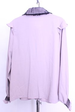 画像3: Rojita / 衿レース前立てフリルブラウス  ピンク O-25-12-18-2047-LO-BL-IG-OS