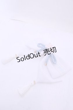 画像1: Amavel / 柴犬神社の春詣 リボンバレッタ  シロ×サックス O-25-12-18-2060-CA-AC-OW-OS