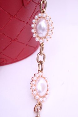 画像3: Amavel / Dreamy Ribbon Wrappingバニティバッグ  アカ O-25-12-18-2061-CA-BG-OW-OS