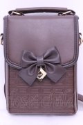 Amavel / Chocolat Chat Deliciousバッグ  ブラウン O-25-12-18-2062-CA-BG-OW-OS