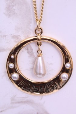 画像1: PINK HOUSE / サークルパールネックレス  ゴールド O-25-12-18-2010-LO-AC-IG-OS