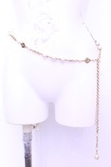 KANEKO ISAO / パールチェーンベルト  ゴールド O-25-12-18-2011-EL-AC-IG-OS