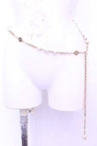 KANEKO ISAO / パールチェーンベルト  ゴールド O-25-12-18-2011-EL-AC-IG-OS
