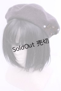 m petit by misako / AMミニリボンバスクベレー 57.5ｃｍ ブラウン O-25-12-18-2015-LO-AC-OW-OS