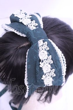 画像2: axes femme kawaii / レディローズヘッドドレス  グリーン O-25-12-18-2017-AX-AC-OW-OS