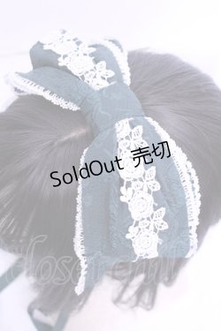 画像2: axes femme kawaii / レディローズヘッドドレス  グリーン O-25-12-18-2017-AX-AC-OW-ZT485-F002