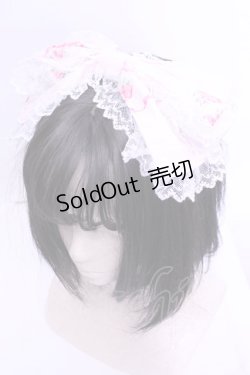 画像1: BABY,THE STARS SHINE BRIGHT / Juno’s Bouquet〜乙女の誓い〜柄カチューシャ  ピンク O-25-12-18-2020-BA-AC-IG-OS