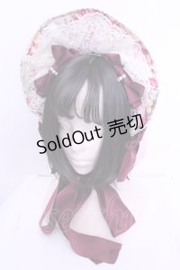 metamorphose / ロザリーハーフボンネット  アイボリー O-25-12-18-2021-ME-AC-OW-OS