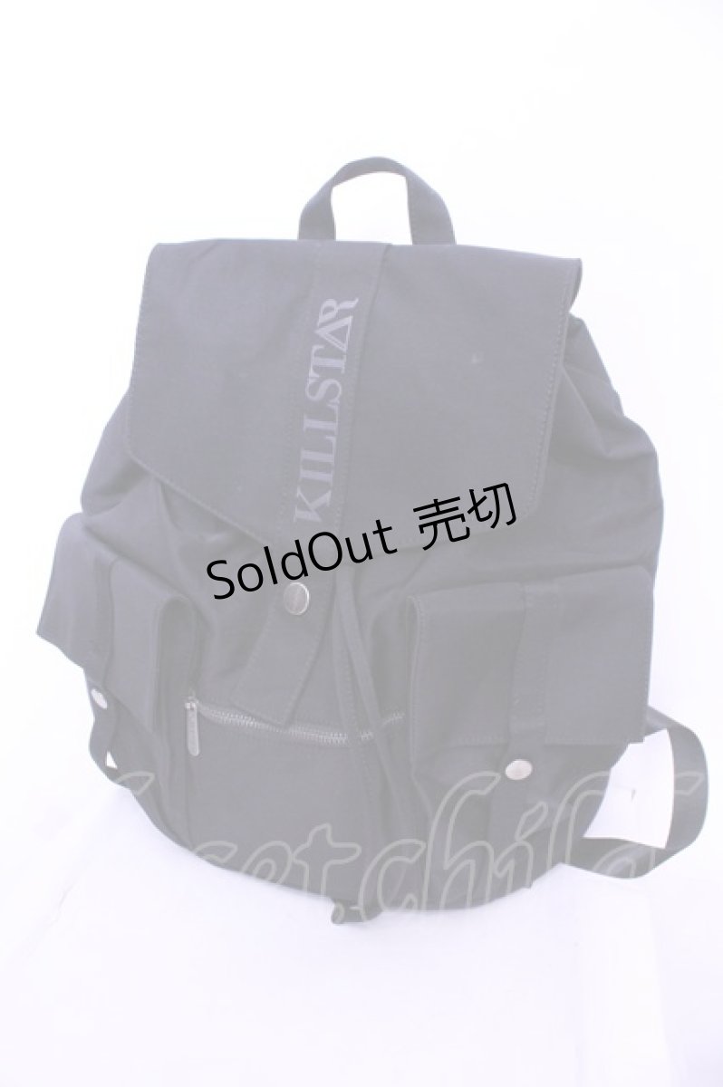 画像1: KILL STAR / Shadow Stealer Backpack　リュック  ブラック O-25-12-18-2022-SL-BG-OW-ZTK065 (1)