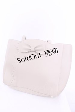 画像1: m petit by misako / AMリボントート  ベージュ O-25-12-18-2025-LO-BG-OW-ZT308