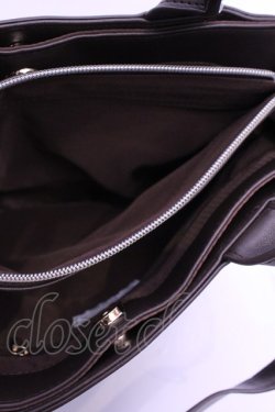 画像3: m petit by misako / AMレースアップ 2WAY トートバッグ  ブラウン O-25-12-18-2026-LO-BG-OW-OS