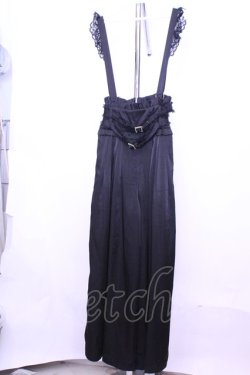 画像1: Rojita / Wベルトサス付パンツ  クロ O-25-12-18-2033-LO-PA-IG-OS