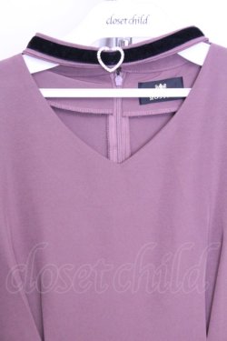 画像2: Rojita / チョーカーワンピース  ピンク×クロ O-25-12-18-2035-LO-OP-IG-OS