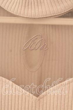 画像2: EATME / メッシュコンビリブワンピース  グレー O-25-12-18-010-LO-OP-IG-OS