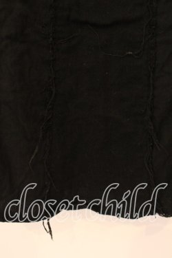 画像2: BPN FOR MEN / バックスカルガーゼブラウス Ｍ ブラック O-25-12-18-018-GO-BL-IG-OS