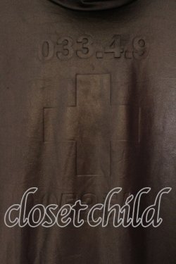 画像2: BATSU / ナンバーハイネックカットソー Ｍ ブラック O-25-12-18-019-PU-TO-IG-OS