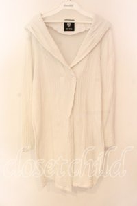 Drug Honey / ワッフルガーゼカーディガン  ホワイト O-25-12-18-022-PU-TO-IG-OS