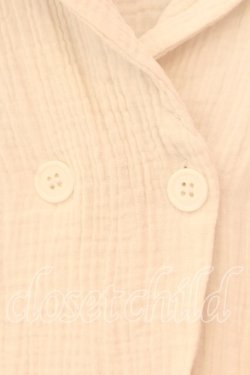 画像2: Drug Honey / ワッフルガーゼカーディガン  ホワイト O-25-12-18-022-PU-TO-IG-OS