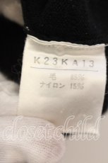 画像3: KANEKO ISAO / 花刺繍使いラメ入半袖ニット  クロ O-25-12-19-031-EL-TO-OW-ZT558 (3)