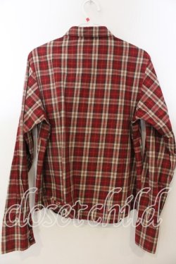 画像2: PINK HOUSE / フリル使いチェックブラウス L アカ O-25-12-19-033-LO-BL-OW-OS