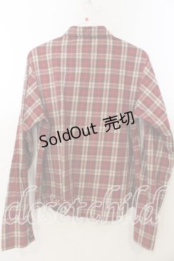 画像2: PINK HOUSE / フリル使いチェックブラウス L アカ O-25-12-19-033-LO-BL-OW-OS