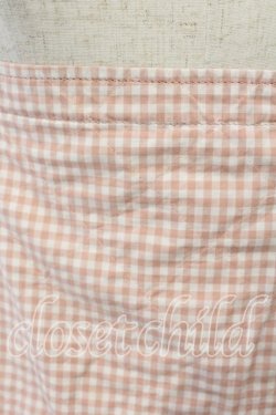 画像2: WONDERFUL WORLD / ギンガムサロペット  ピンク O-25-12-19-035-LO-OP-OW-OS