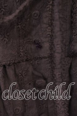 画像3: KANEKO ISAO / 刺繍レースワンピース  ラベンダー O-25-12-19-038-EL-OP-OW-OS