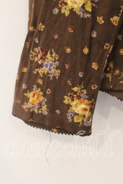 画像3: WONDERFUL WORLD / 花柄カットソー  ブラウン O-25-12-19-046-LO-TO-OW-OS